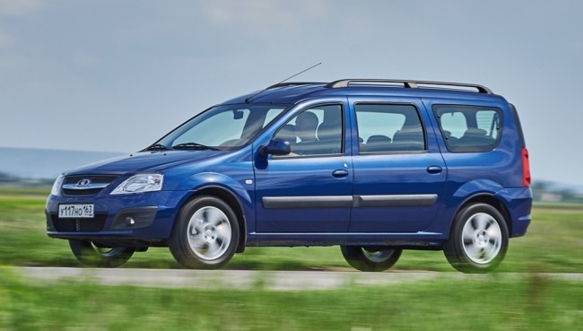 Lada Largus, вид сбоку