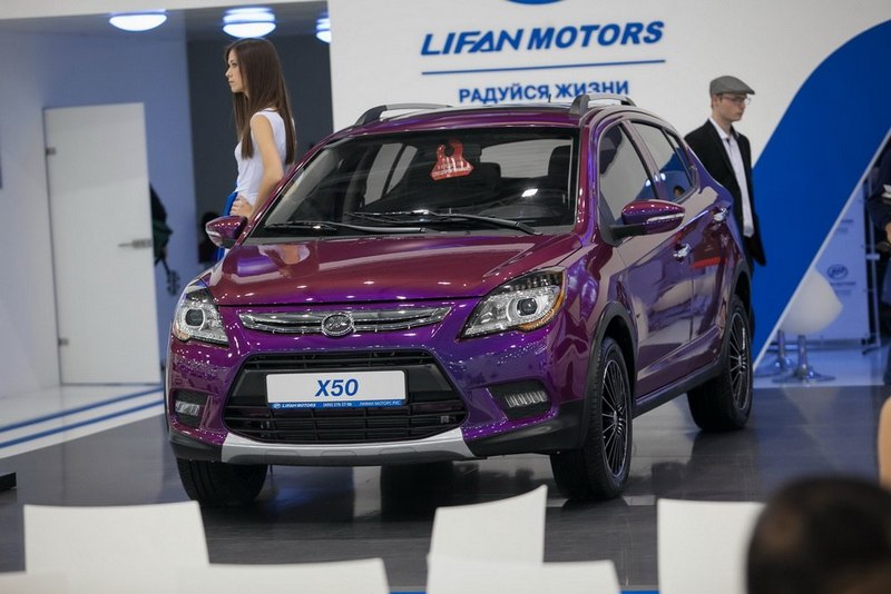 Два новых кроссовера от компании Lifan появятся в России