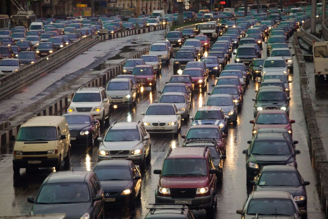 Пробки в Москве