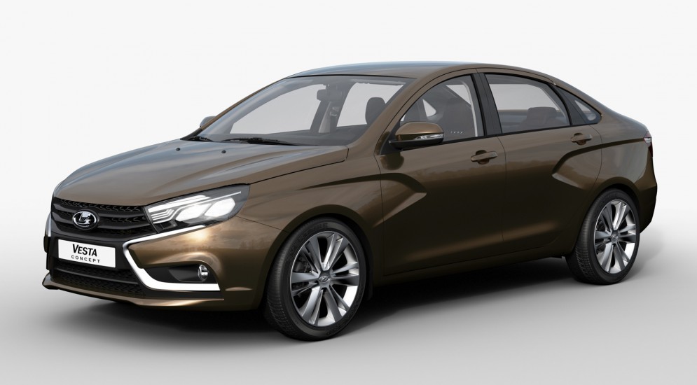 Цвет для Lada Vesta: опрос закончен