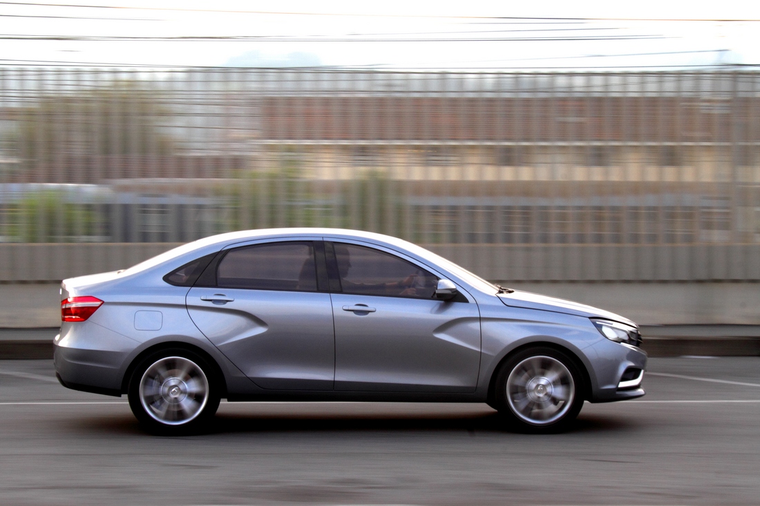 Lada Vesta тестируется президентом АвтоВАЗа