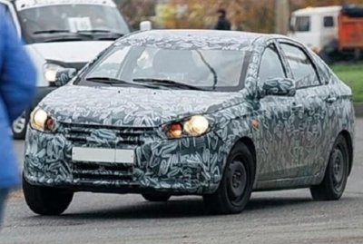 Lada Vesta замечена на дорожных испытаниях в Тольятти