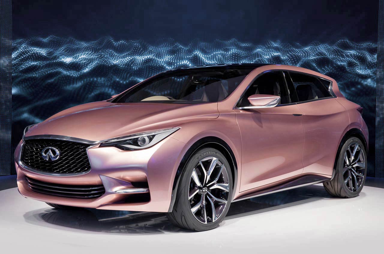 В России Infiniti Q30 появится в следующем году