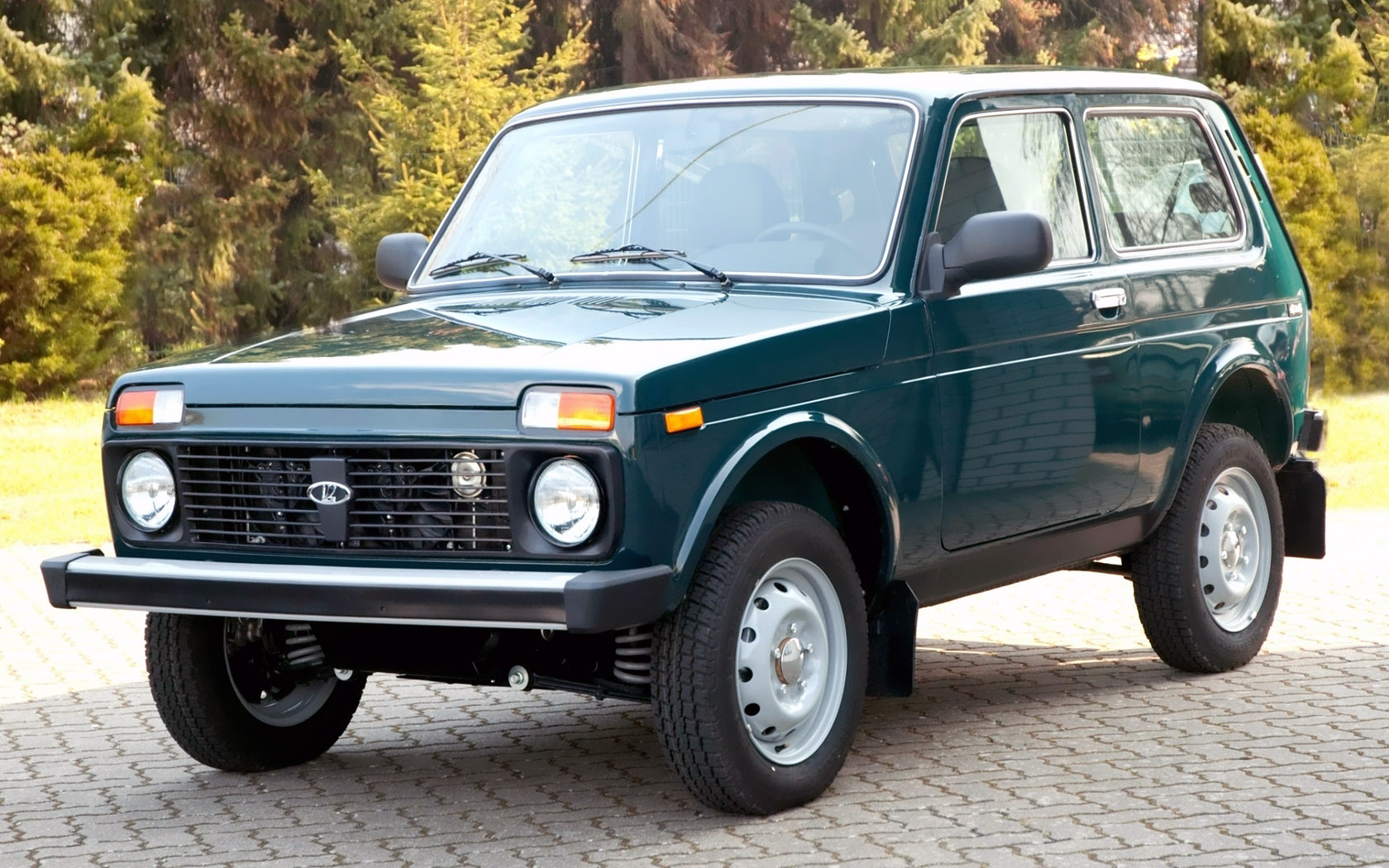 LADA 4x4 бирюзовая