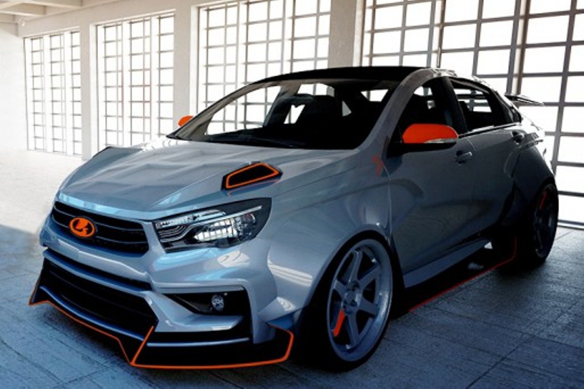 Lada Vesta «примерила» новые стилистические образы