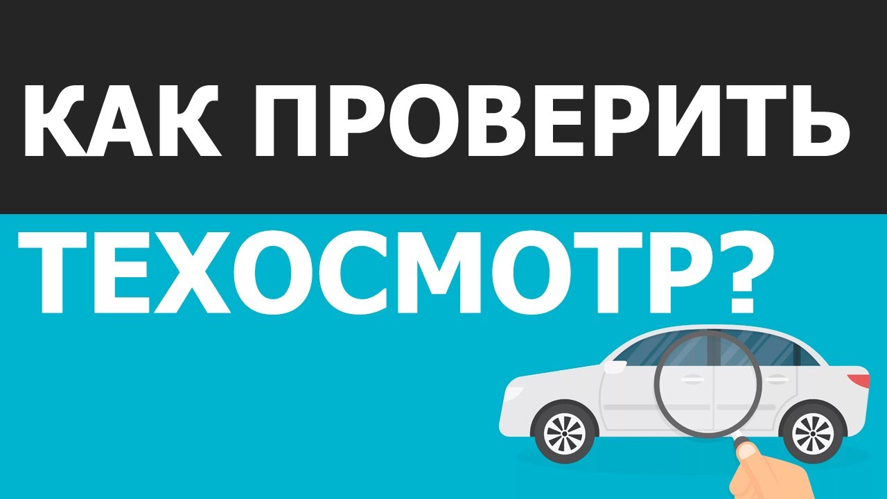 Как проверить техосмотр по номеру автомобиля